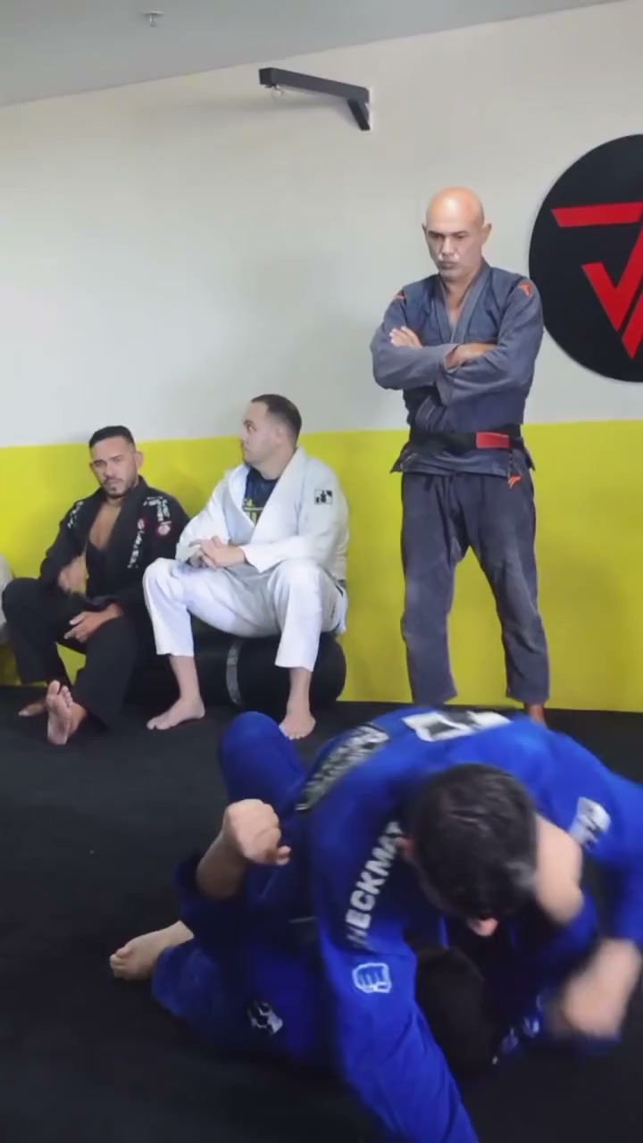 Treino de jiu-jitsu